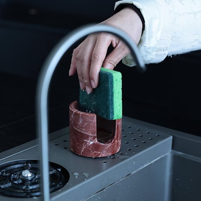 Travertine Marble Sponge Holder - Image 5