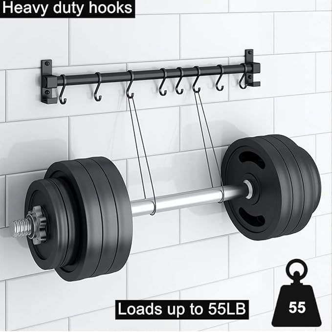GAViA S Hooks, S Shaped Hooks, Matte Black S Hooks Heavy Duty - Image 5