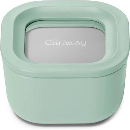 Caraway Mini Square Food Storage Container by Caraway