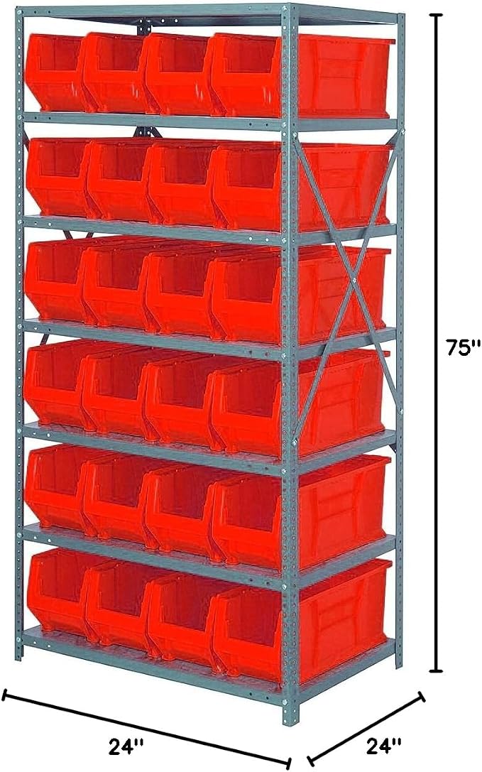 Quantum 2475-951RD Heavy Duty Shelving Unit - Image 2
