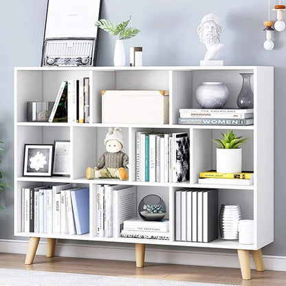 IOTXY Wooden Open Shelf Bookcase by IOTXY