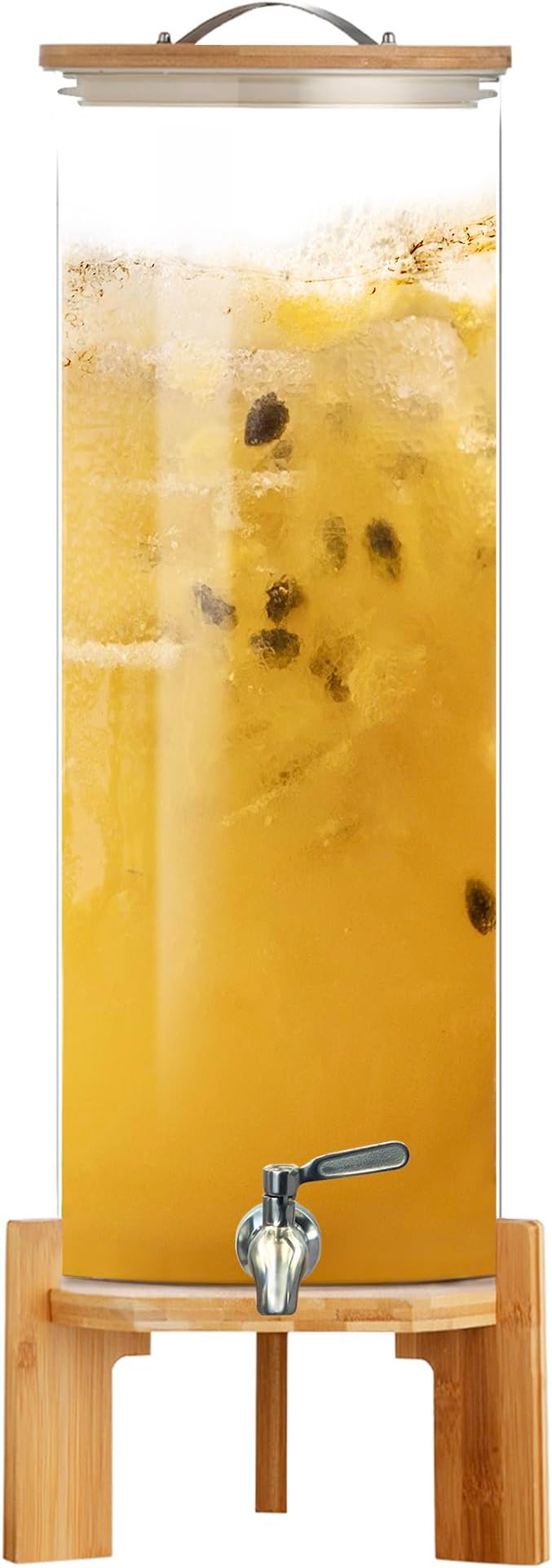 Beverage Dispenser, 4Gallon Glass Drink Dispenser by TOCLIU
