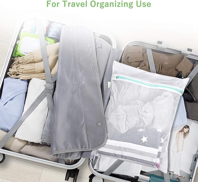 OTraki 2 PCS Mesh Laundry Bags, 16 x 20 inch Net Washing Bag - Image 7