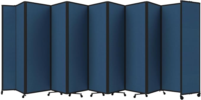 Versare Room Divider 360 Portable Wall Partition | Folding Panels | Large by VERSARE