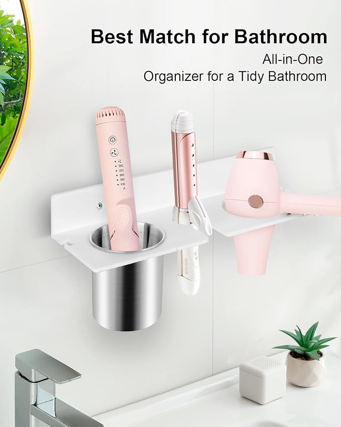 Hair Tool Organizer, Hair Dryer Holder - Image 2