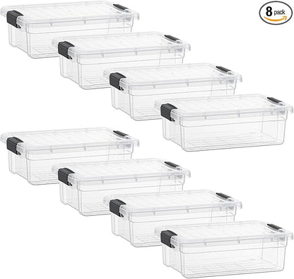 Superio Clear Storage Boxes by Superio