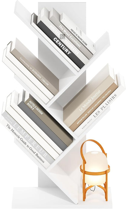 Furinno Tree Book Shelf, 5-Tier Bookshelf, Tree Bookcase - Image 6