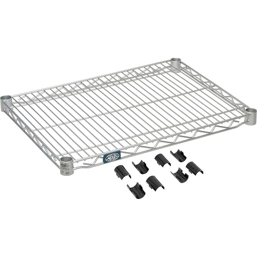 Nexel Additional Wire Shelf for Wire Shelving Units, 600-800 lb Capacity by Nexel