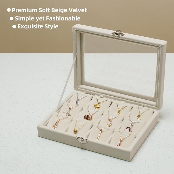 Jewelry Box Necklace Organizer Tray - Image 4