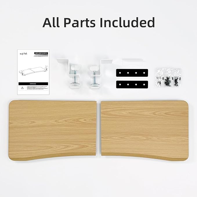 suptek Large Keyboard Tray Under Desk Pull Out - Image 9
