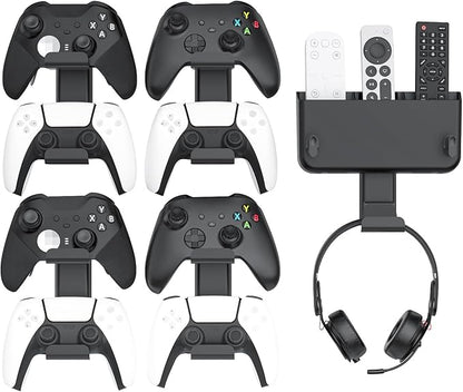 Controller & Headset & Remote Holder Wall Mount by Kytok