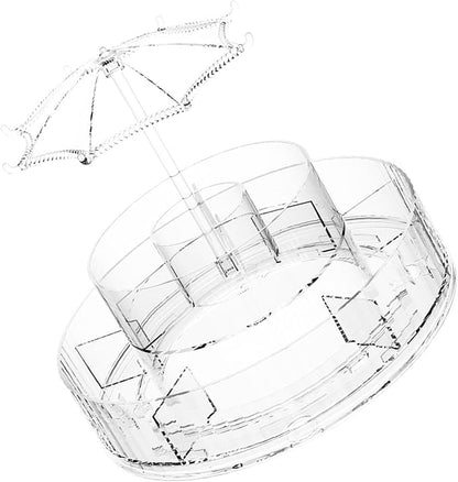 360 Rotating Makeup Organizer, 360 Degree Rotating Makeup Organizer - Image 7