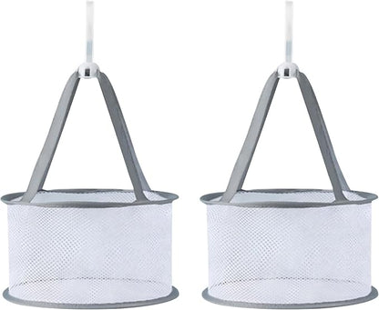 SooGree 2PCS Makeup Brush Dryer Hanging Mesh Rack Basket by SooGree