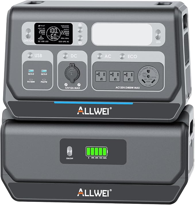 ALLWEI 2400W Portable Power Station by ALLWEI