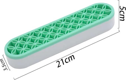 2 PCS Multi-Purpose Cosmetic Storage Box, Desktop Organizers Silicone Make Up - Image 2