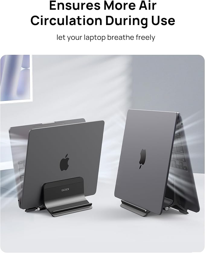 SODI Vertical Laptop Stand Holder - Image 5