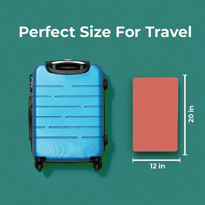 BLACK+DECKER Small Travel Desk Mat, Office Desk Pad, Computer Mat, Laptop Pad - Image 4
