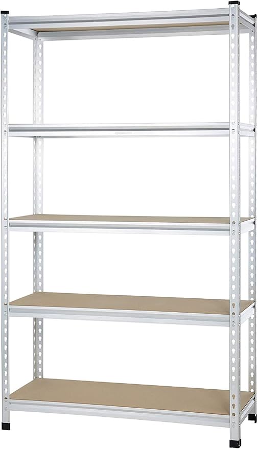 Amazon Basics 5-Tier Medium Duty Garage Shelving Unit, Sturdy Adjustable by AmazonBasics
