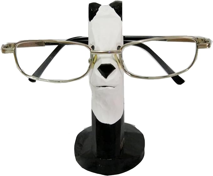 Red Dollar Handmade Wood Carved Animal Eyeglass Holder, Sunglasses Display Stand - Image 2