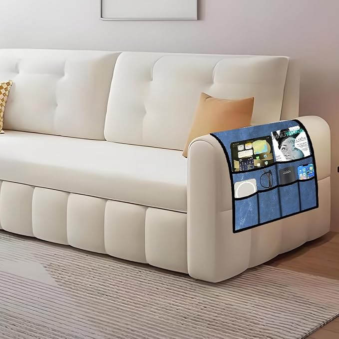 Ntomtuex PU Leather Remote Control Holder - Image 2