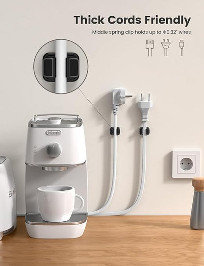 3-in-1 Cord Spring Clip Holder - Image 4