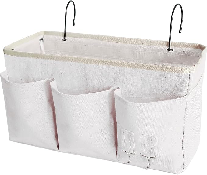 Bedside Caddy, Bedside Hanging Storage Organizer forBunk and Hospital Beds by SMALIGOLA