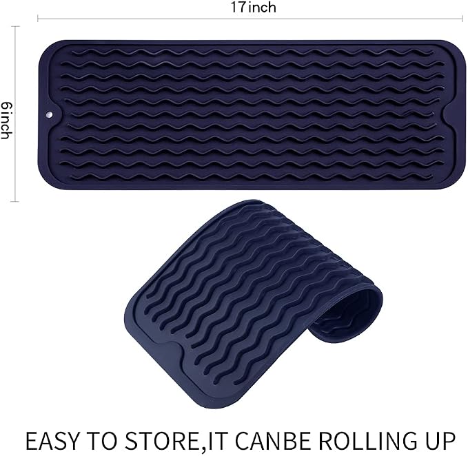 Silicone Dish Drying Mat for Multiple Usage, Easy clean, Eco-friendly, - Image 2