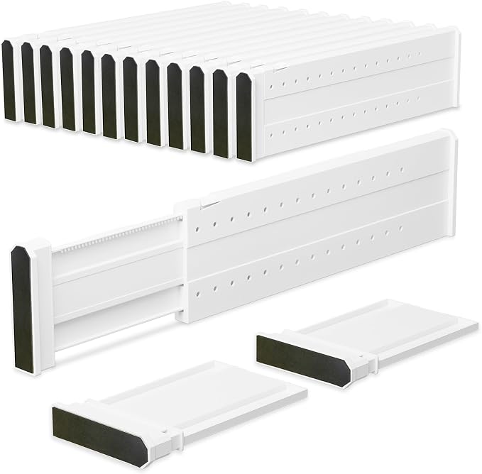 REBECAT 12 Pack Drawer Dividers by REBECAT
