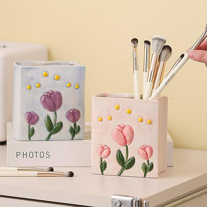 Book Vase Flower Pencil Cup Pen Holder - Image 2