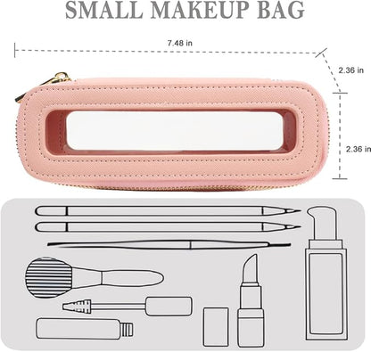 Travel Clear Makeup Bag Set, TSA Approved Cosmetic Bag Case - Image 4