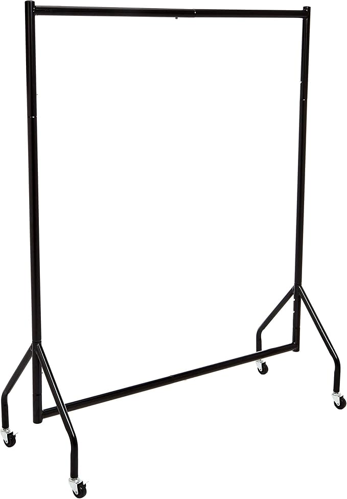 Amazon Basics Heavy Duty Portable Rolling Garment Rack, Hanging Clothes by AmazonBasics