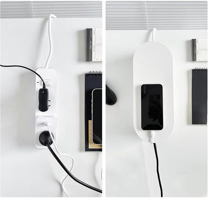 White Cable Management Box, Plastic Cable Box Organizer - Image 9