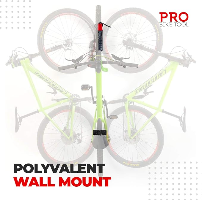 Pro Bike Tool Swivel Bike Rack, Wall Mount - Image 7