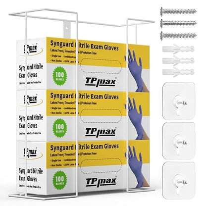 XL Gloves Box Holder, Wire Rack Dispenser by TPmax