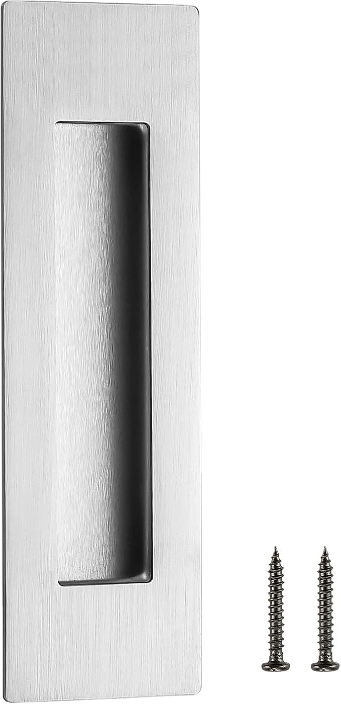 Ravinte Sliding Closet Door Handles Flush Pulls Recessed Finger Pulls by Ravinte