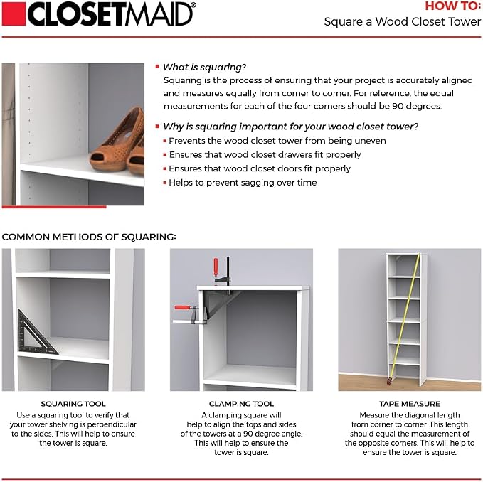 ClosetMaid SuiteSymphony Wood Closet Organizer Kit - Image 5