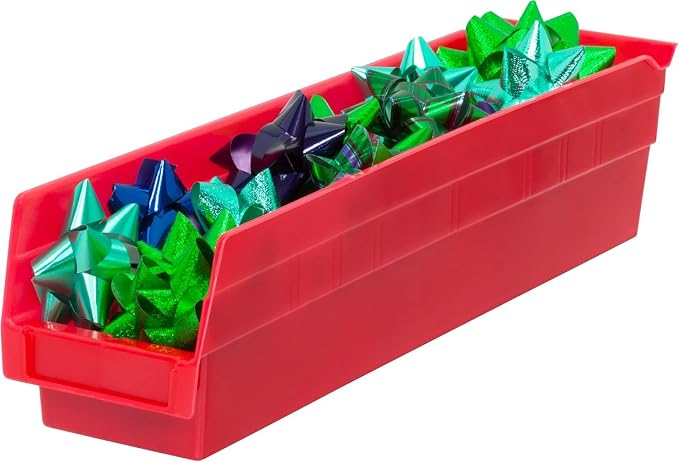 Akro-Mils 30128 Heavy Duty Plastic Shelf Bins, Refrigerator, Drawer Organization - Image 9