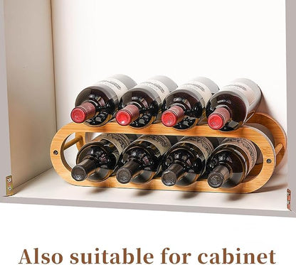 Navtcow Wine Rack and Water Bottle Organizer 2 in 1 - Image 6