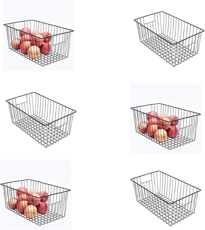 16inch Upright Freezer Organizer Baskets by Y.Z.Bros