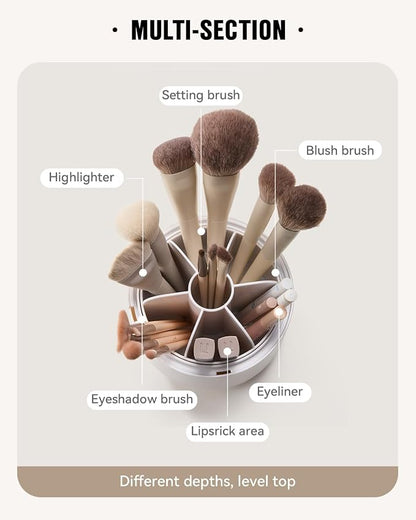 EACHY Makeup Brush Holder 360° Rotating - Image 8