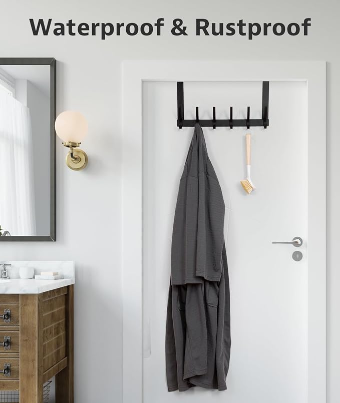 Optish Over The Door Hooks, Door Hanger Hooks - Image 6