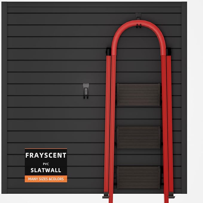 Slat Wall Paneling Garage Slat Wall Storage Systems, Slatwall Panels 4x4 ft Peg by FRAYSCENT