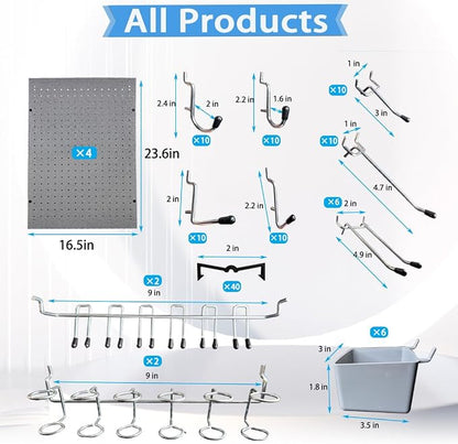 JZD Pegboard Wall Organizer - Image 5