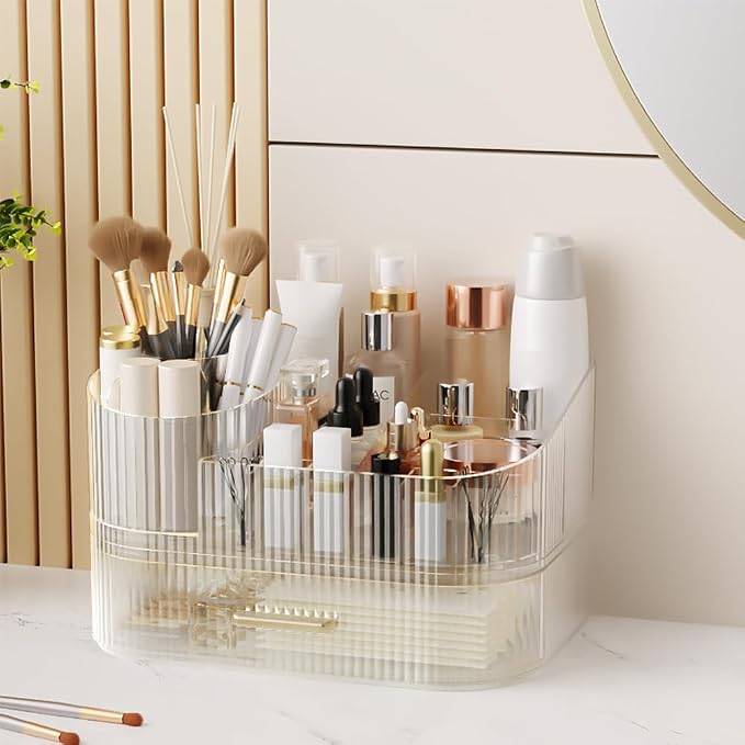 360° Rotating Makeup Organizer - Image 3