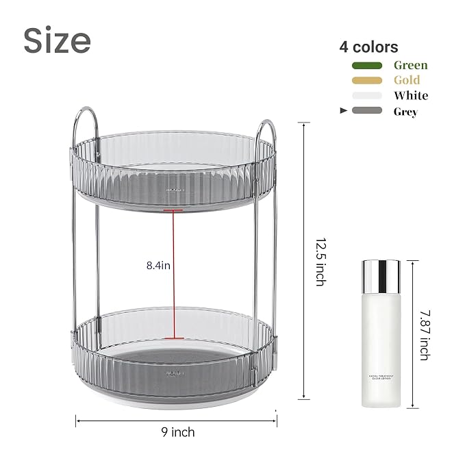 Aveniee 360 Rotating Makeup Organizer - Image 3