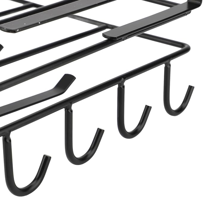 Under Shelf MultiUse Chopping Board Holder Versatile Kitchen Organizer Space - Image 8