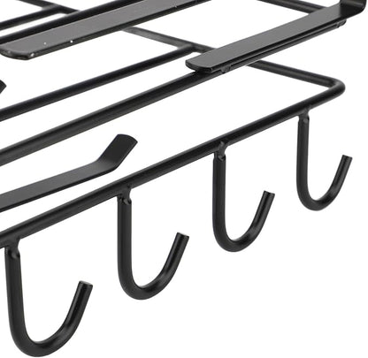 Under Shelf MultiUse Chopping Board Holder Versatile Kitchen Organizer Space - Image 8
