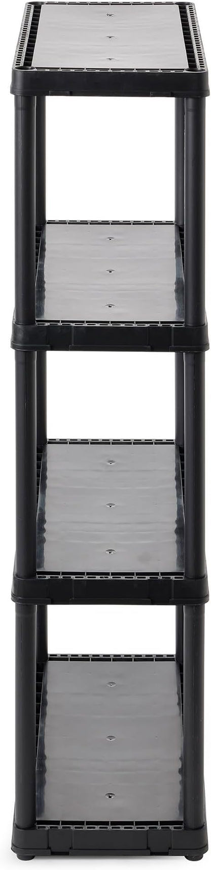 Gracious Living 4 Shelf Fixed Height Solid Light Duty Storage Unit 24 x 12 x - Image 9