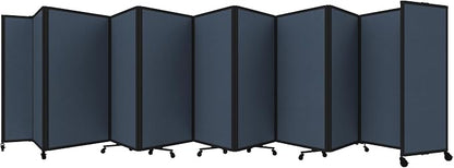Versare Room Divider 360 Portable Wall Partition | Folding Panels | Large by VERSARE