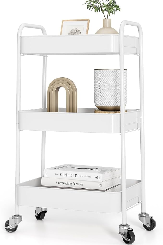 TOOLF 3-Tier Rolling Cart - Image 9